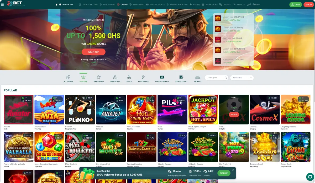 22Bet Sport